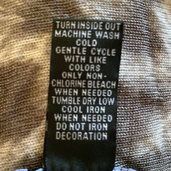 I.N.C International Concepts Leopard print sequenced v-neck pullover NEW size 3X - Picture 6 of 10